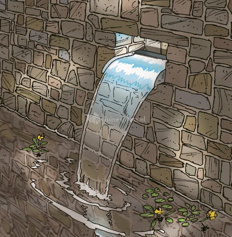 Ubbink Nevada 30 Rvs Waterval LED 4 Ubbink Nevada 30 Rvs Waterval LED - Afbeelding 2