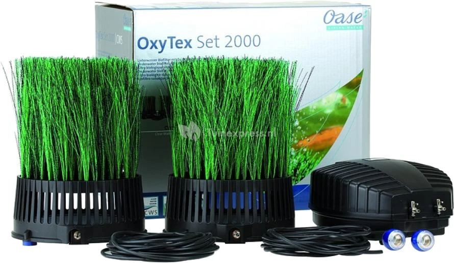 Oase OxyTex CWS Set 2000 Luchtpomp 4 Oase OxyTex CWS Set 2000 Luchtpomp - Afbeelding 2
