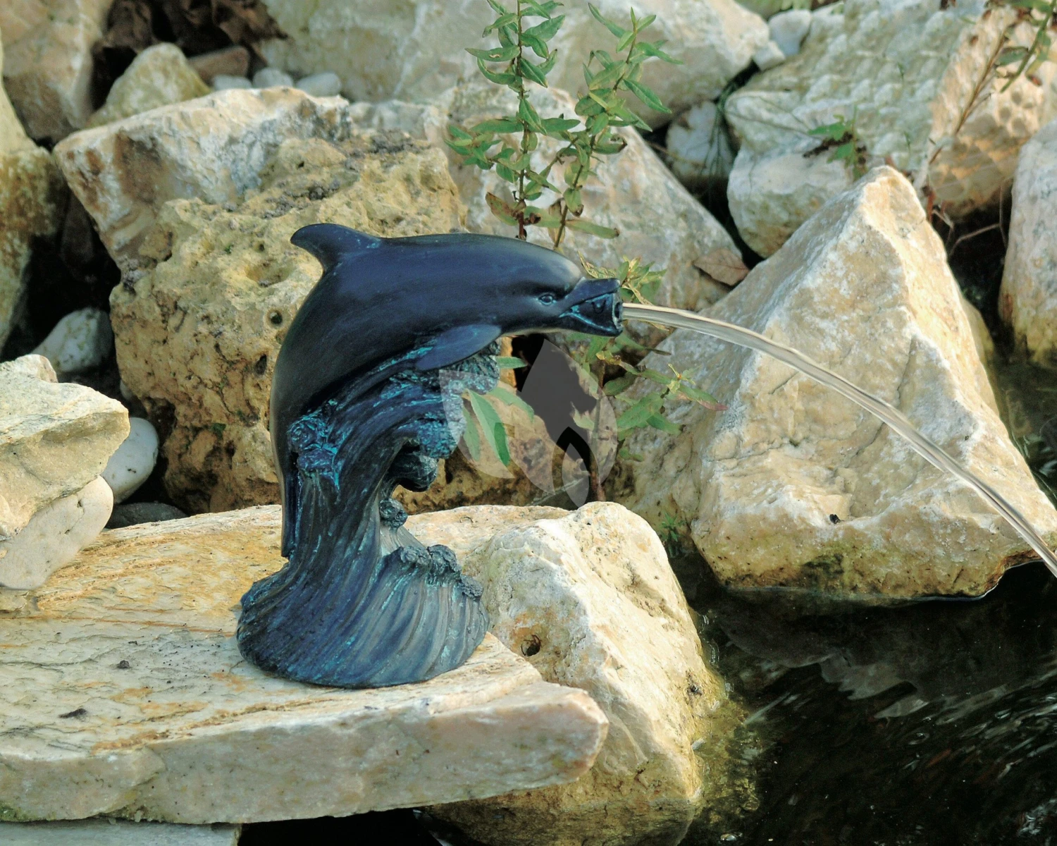 Ubbink Dolfijn Spuitfiguur 3 Ubbink Dolfijn Spuitfiguur