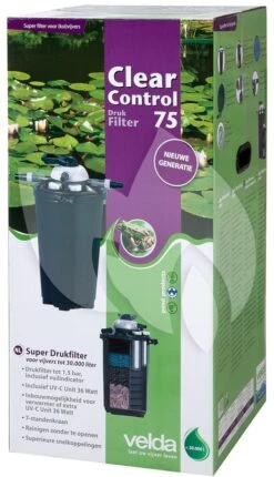 Velda Drukfilter Clear Control Met UV-C -Oases Winkel clear control 75 drukfilter met uv c 126371 1 0 575x1000