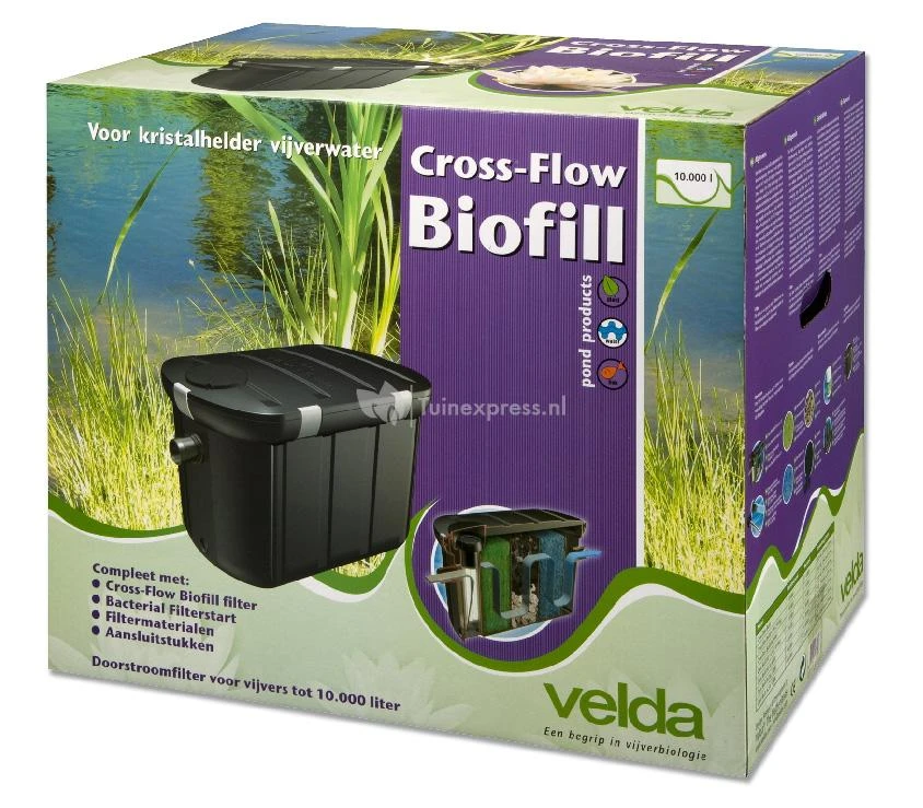 Velda Doorstroomfilter Cross-Flow Biofill Met UV-C 4 Velda Doorstroomfilter Cross-Flow Biofill Met UV-C - Afbeelding 2