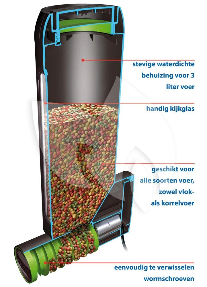 Velda Voederautomaat Fish Feeder Pro 8 Velda Voederautomaat Fish Feeder Pro - Afbeelding 6