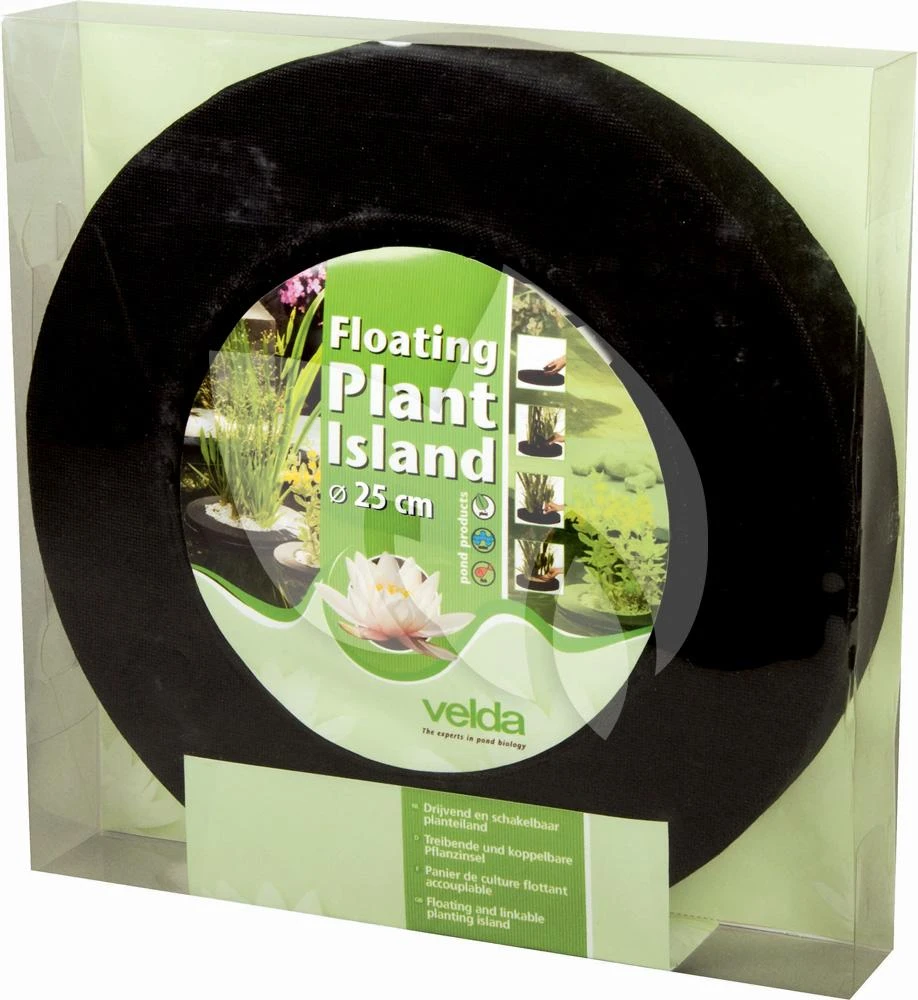 Drijvend Planteneiland 25 Cm Rond Velda 3 Drijvend Planteneiland 25 Cm Rond Velda