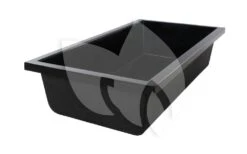 Fonteinvijver Polyester Rechthoekig 140x70x30 Cm