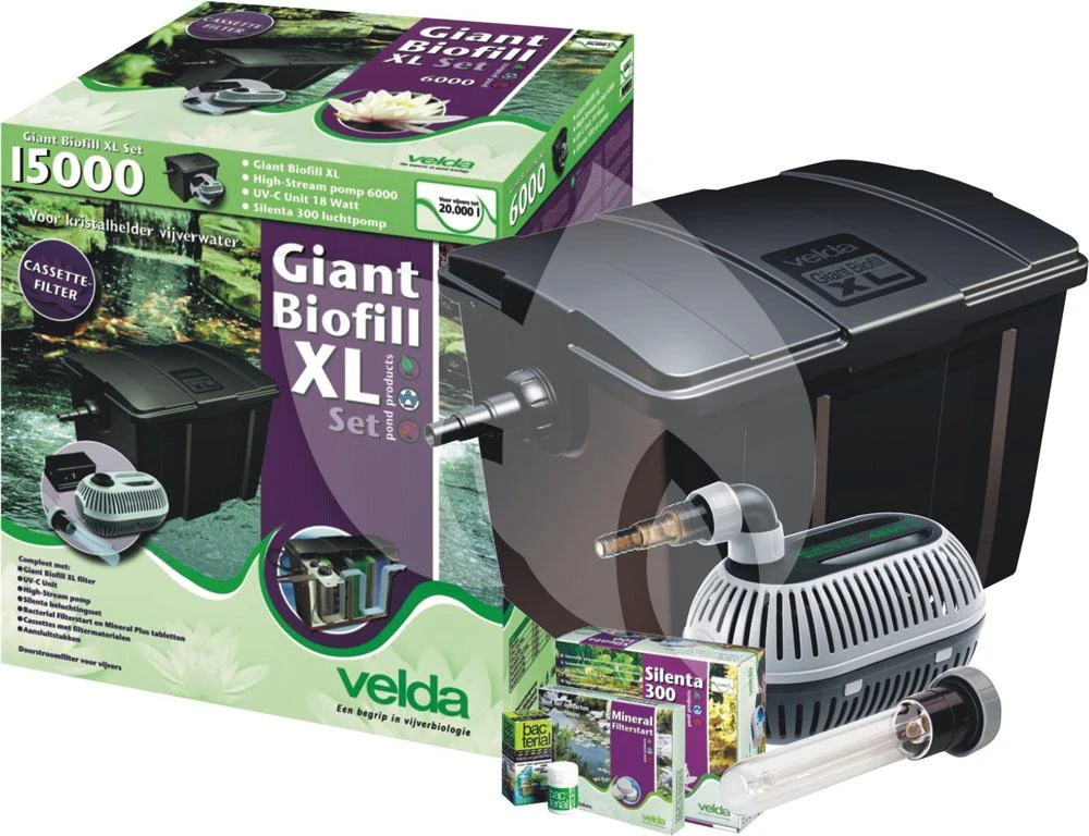 Velda Giant Biofill XL Doorstroomfilter Set 6 Velda Giant Biofill XL Doorstroomfilter Set - Afbeelding 4