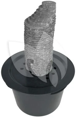 Machu Picchu Waterornament Natuursteen 50 Cm