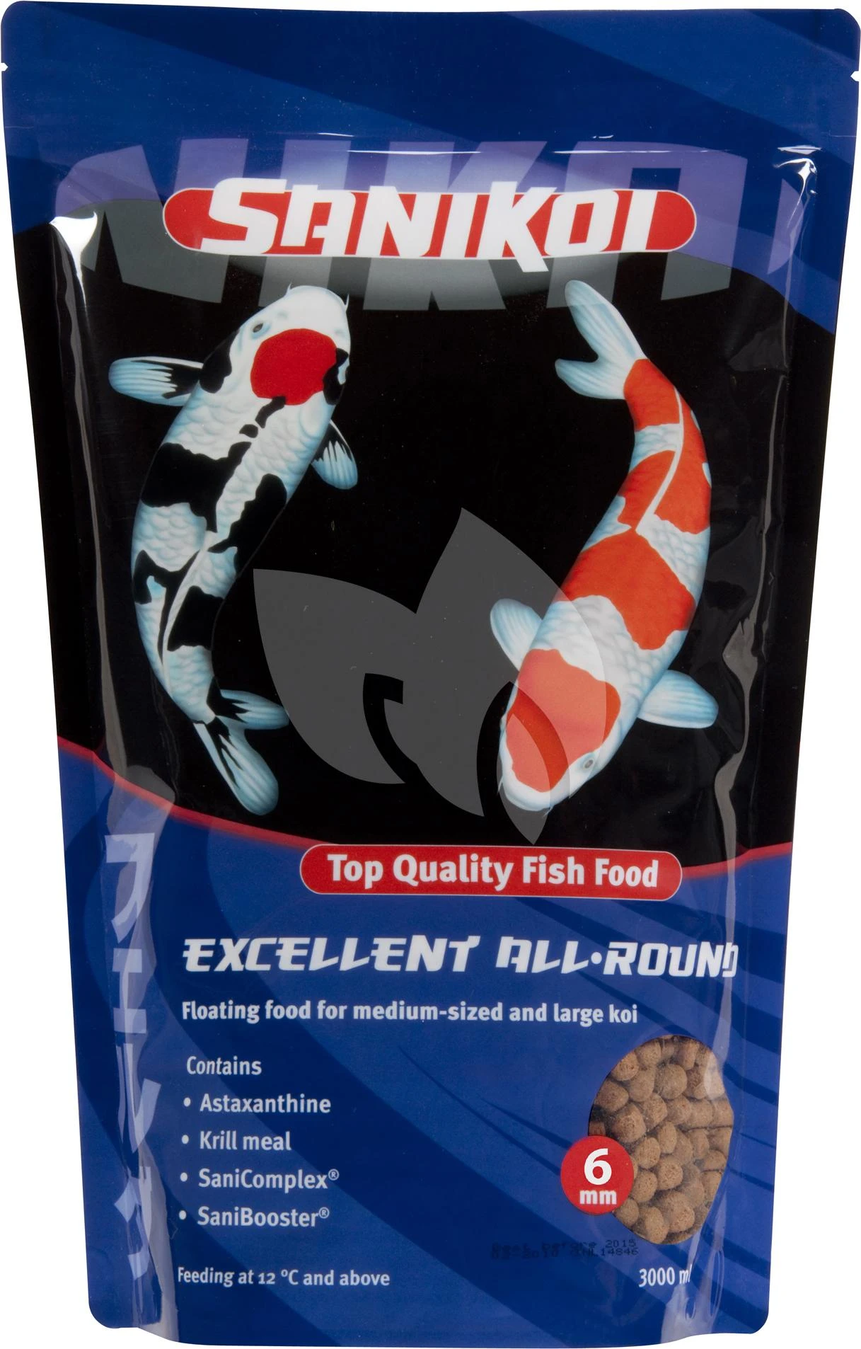 SaniKoi Excellent All-round Visvoer 6mm - 3 Liter 3 SaniKoi Excellent All-round Visvoer 6mm - 3 Liter