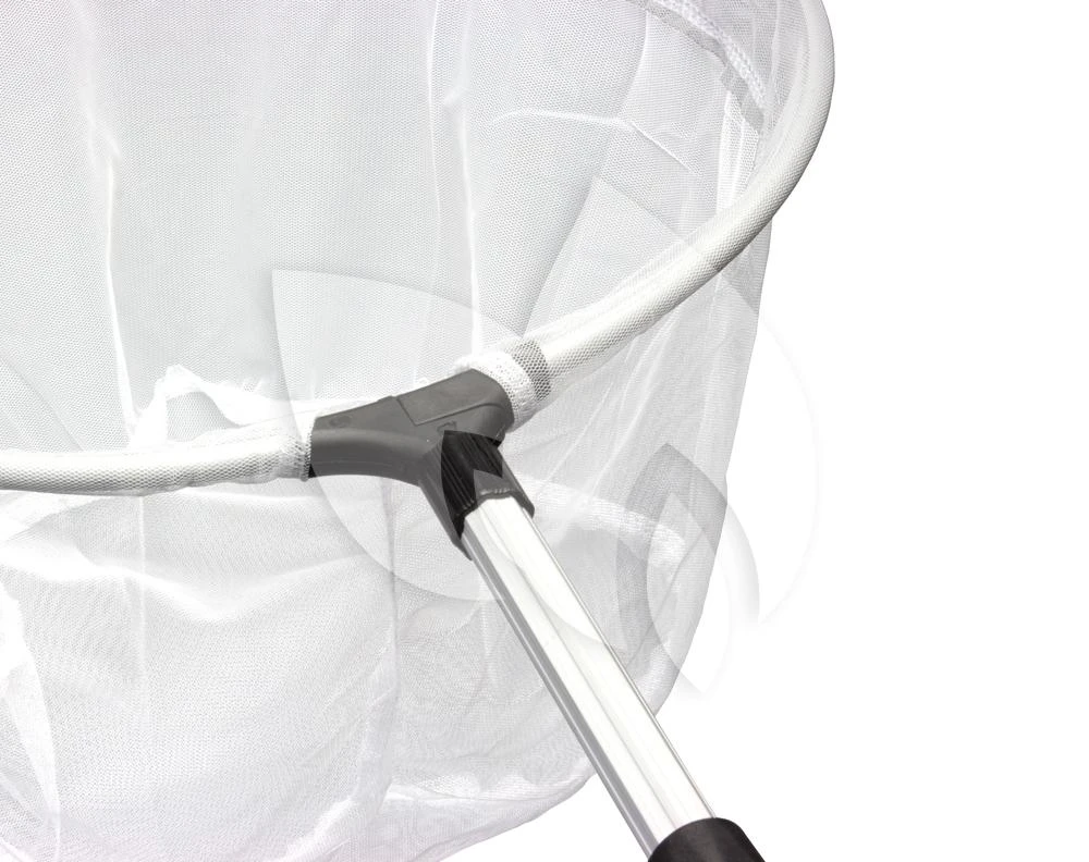 Schepnet Rond Fijn Met Telescoopsteel 4 Schepnet Rond Fijn Met Telescoopsteel - Afbeelding 2