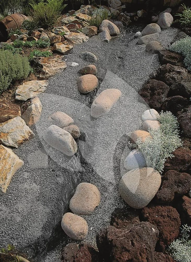 Ubbink Steenfolie Grijs 1 X 5 Meter 4 Ubbink Steenfolie Grijs 1 X 5 Meter - Afbeelding 2