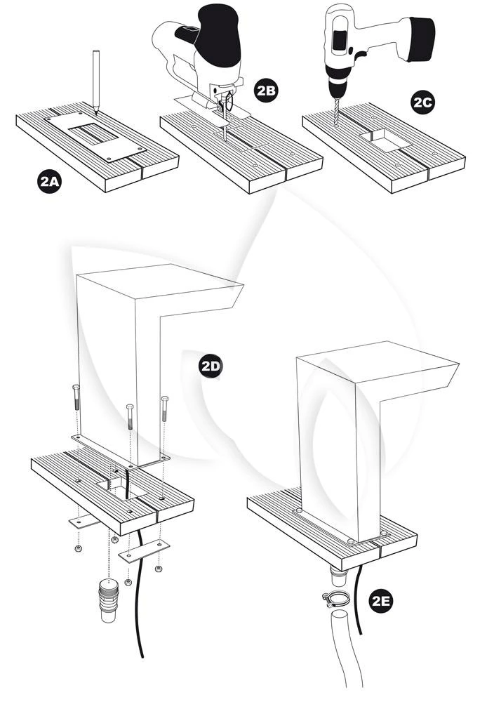 Ubbink Straight RVS Waterval 6 Ubbink Straight RVS Waterval - Afbeelding 4